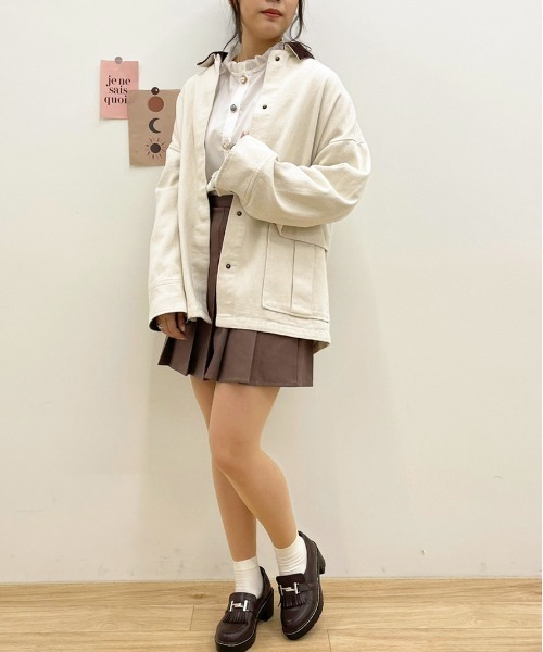 ジャケット　アイボリー　即日発送 apres jour（アプレジュール） ジャケット テーラードジャケット