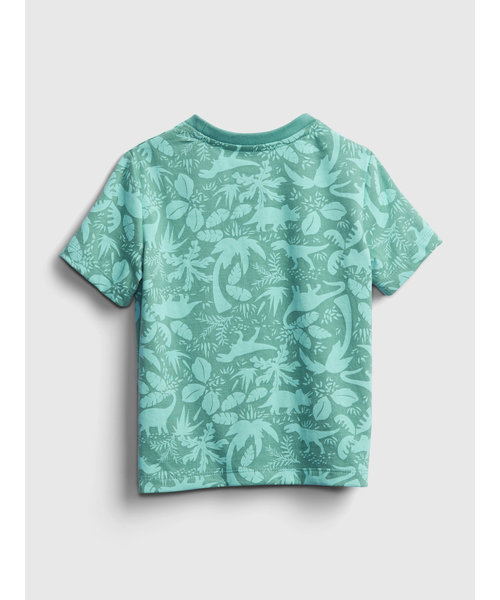 GAP（ギャップ）の「オーガニック ミックス＆マッチ Tシャツ (幼児)（Tシャツ/カットソー・キッズ・ネイビー/マルチ/ライトブルー/ブルー/ブルー系その他/ブルー系その他2/その他・12-18M/18-24M/2 YRS/3 YRS/4 YRS/5 YRS）」の9枚目の写真