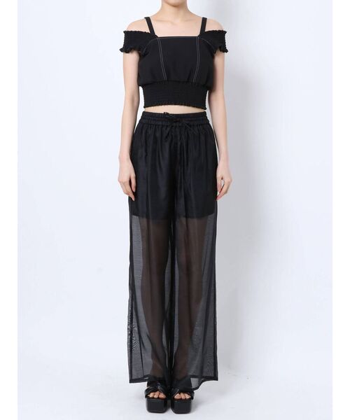 EMODA(エモダ)の「エアリールーズパンツ(その他パンツ・レディース・ブラック/パープル/その他/その他1・FREE)」の22枚目の写真