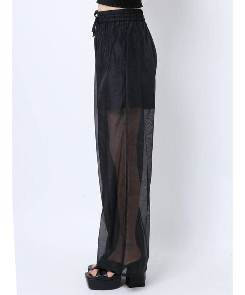 EMODA(エモダ)の「エアリールーズパンツ(その他パンツ・レディース・ブラック/パープル/その他/その他1・FREE)」の10枚目の写真