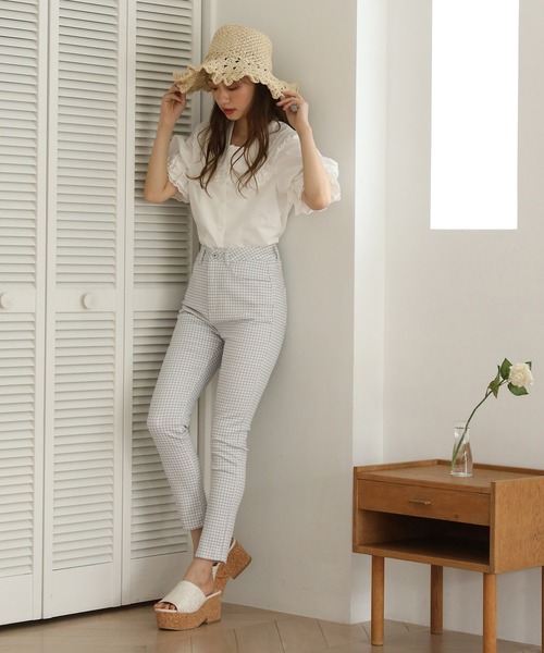 one after another NICE CLAUP（ワンアフターアナザーナイスクラップ）の「コルク厚底サンダル（サンダル・レディース・ホワイト系その他/ラメ・M/S/L/LL）」の8枚目の写真