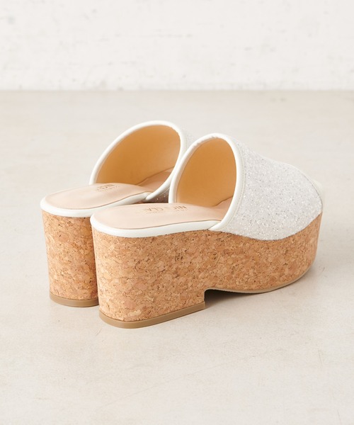 one after another NICE CLAUP（ワンアフターアナザーナイスクラップ）の「コルク厚底サンダル（サンダル・レディース・ホワイト系その他/ラメ・M/S/L/LL）」の16枚目の写真