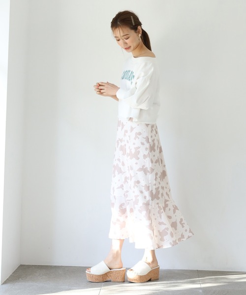 one after another NICE CLAUP（ワンアフターアナザーナイスクラップ）の「コルク厚底サンダル（サンダル・レディース・ホワイト系その他/ラメ・M/S/L/LL）」の5枚目の写真