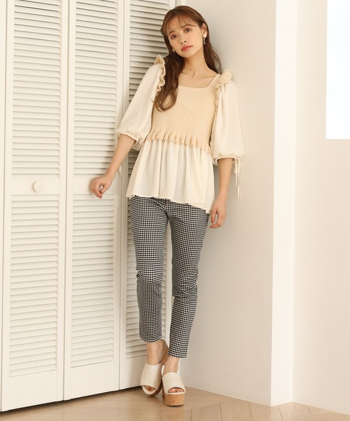 one after another NICE CLAUP（ワンアフターアナザーナイスクラップ）の「コルク厚底サンダル（サンダル・レディース・ホワイト系その他/ラメ・M/S/L/LL）」の17枚目の写真