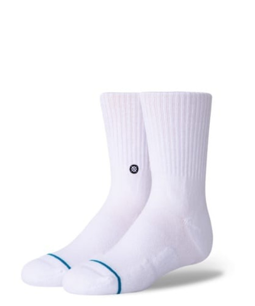 STANCE（スタンス）の「STANCE/スタンス キッズソックス ICON ST 3足組 K556A20ICO（ソックス/靴下・キッズ・マルチ/ホワイト/ブラック・L/M）」の7枚目の写真