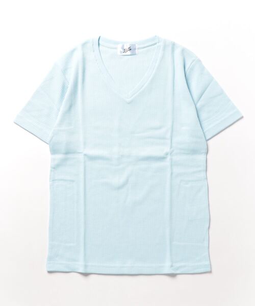 IO（イオ）（イオ）の「【RDS】サーマル半袖VネックTシャツ（Tシャツ