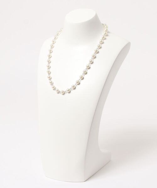 ADANS（アダンス）の「ADANS/アダンス/パールネックレス/PEARL NECKLACE（ネックレス・メンズ・シルバー・FREE）」の2枚目の写真