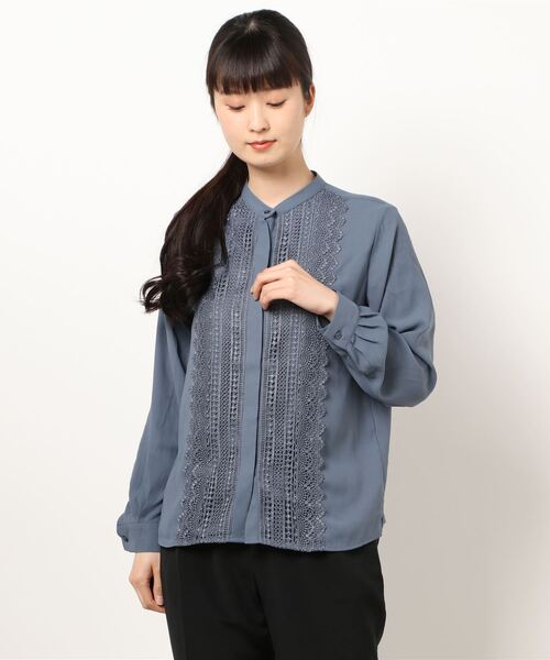 te, chichi 七分袖レースブラウス te, chichi 七分袖レースブラウス シャツ・ブラウスの人気