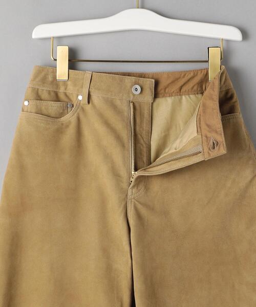 INSCRIRE（アンスクリア）の「＜INSCRIRE＞スウェードショートパンツ Ψ