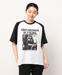 WEGO | WEGO/ラグラングラフィックビッグシルエットTシャツ(Tシャツ/カットソー)