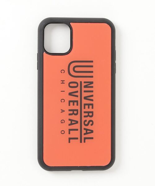 UNIVERSAL OVERALL（ユニバーサルオーバーオール）の「【UNIVERSAL OVERALL】iPhoneケース ロゴデザイン for11/XR UV002MD（スマホケース/カバー・メンズ・ホワイト/ベージュ/カーキ/オレンジ・FREE）」の4枚目の写真