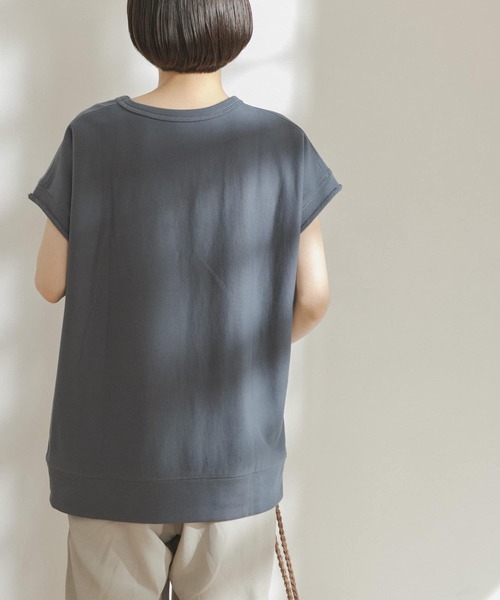 FORK&SPOON（フォークアンドスプーン）の「FORK&SPOON　裏毛ノースリーブスウェット（Tシャツ/カットソー・レディース・グレー/ブルー・ONE）」の11枚目の写真
