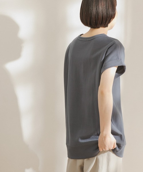 FORK&SPOON（フォークアンドスプーン）の「FORK&SPOON　裏毛ノースリーブスウェット（Tシャツ/カットソー・レディース・グレー/ブルー・ONE）」の8枚目の写真