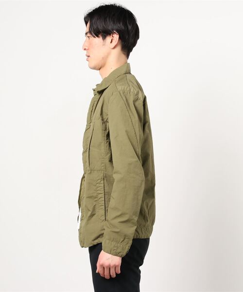 TRANSIT(トランジット)の「TRANSIT/トランジット/ウォッシャブルナイロンブルゾン(ブルゾン・メンズ・カーキ・MEDIUM/LARGE)」の3枚目の写真