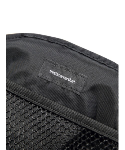thisisneverthat（ディスイズネバーザット）の「21SSM  SFX 1 MINI BAG / BLK（ショルダーバッグ・メンズ・ブラック・ONESIZE）」の14枚目の写真