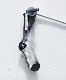 KATHARINE HAMNETT LONDON （キャサリンハムネットロンドン）の「KATHARINE HAMNETT LONDON/キャサリンハムネットロンドン Tie dye pattern socks（ソックス/靴下・メンズ）」