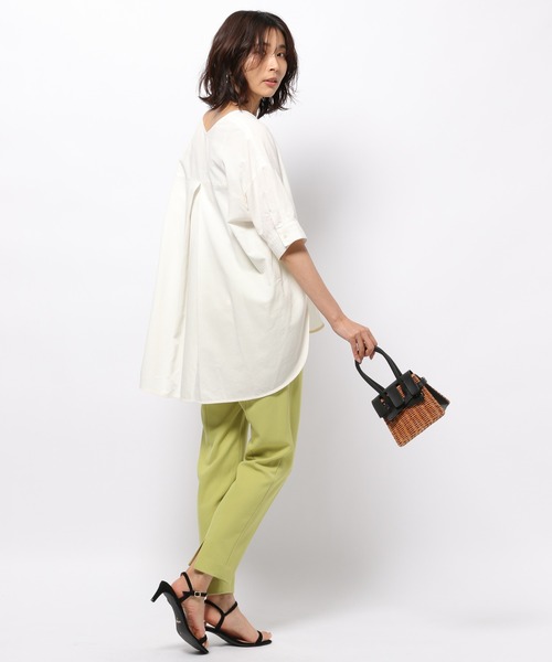 BARNYARDSTORM（バンヤードストーム）の「BARNYARDSTORM / Ｖネックアムンゼンプルオーバー（シャツ/ブラウス・レディース・ラベンダー/ピンク/オフホワイト/ネイビー・1/0）」の21枚目の写真