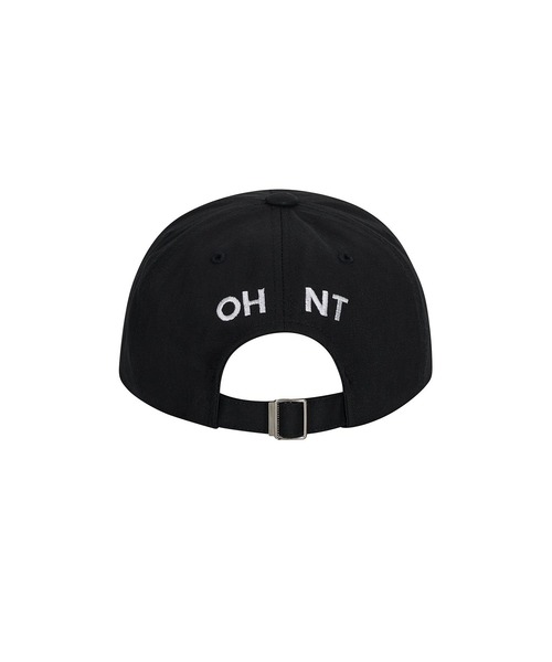 ONEHUNNNIT（ワンハニット）の「21SSM BASIC FONT LOGO 5 PANEL BC（キャップ・メンズ・ブラック・FREE）」の3枚目の写真