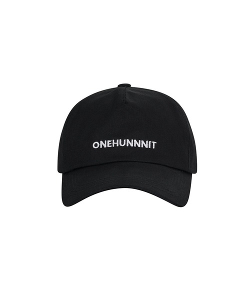 ONEHUNNNIT（ワンハニット）の「21SSM BASIC FONT LOGO 5 PANEL BC（キャップ・メンズ・ブラック・FREE）」の4枚目の写真