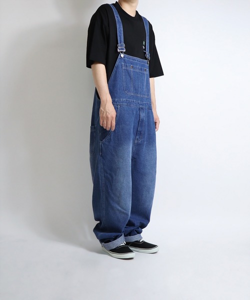 ILL'S(イルズ)の「ILL'S / イルズ デニムオーバーオール(サロペット/オーバーオール・メンズ・ネイビー/サックスブルー/ブルー系その他・M/L)」の5枚目の写真
