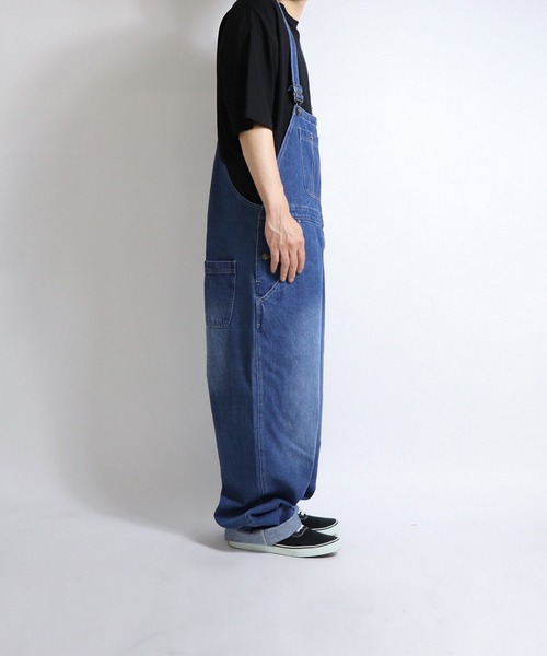 ILL'S(イルズ)の「ILL'S / イルズ デニムオーバーオール(サロペット/オーバーオール・メンズ・ネイビー/サックスブルー/ブルー系その他・M/L)」の6枚目の写真