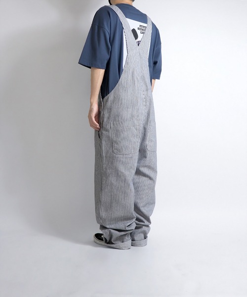 ILL'S(イルズ)の「ILL'S / イルズ デニムオーバーオール(サロペット/オーバーオール・メンズ・ネイビー/サックスブルー/ブルー系その他・M/L)」の7枚目の写真