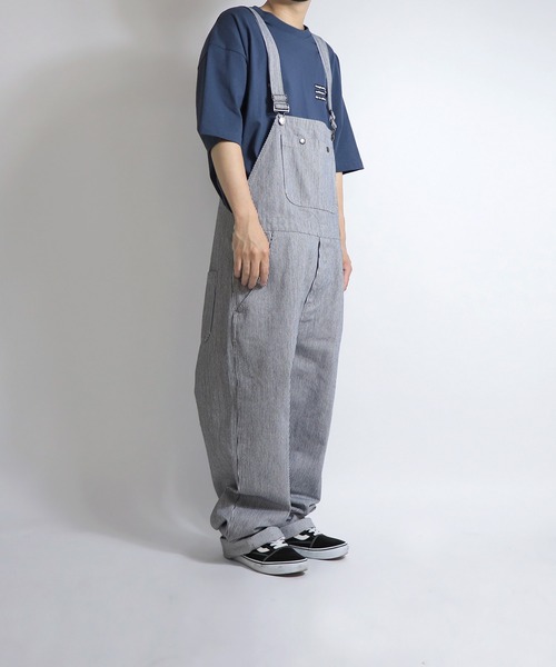 ILL'S(イルズ)の「ILL'S / イルズ デニムオーバーオール(サロペット/オーバーオール・メンズ・ネイビー/サックスブルー/ブルー系その他・M/L)」の8枚目の写真