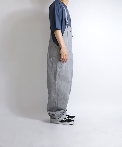 ILL'S(イルズ)の「ILL'S / イルズ デニムオーバーオール(サロペット/オーバーオール・メンズ・ネイビー/サックスブルー/ブルー系その他・M/L)」の9枚目の写真