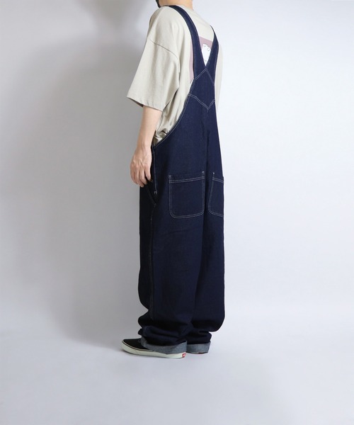 ILL'S(イルズ)の「ILL'S / イルズ デニムオーバーオール(サロペット/オーバーオール・メンズ・ネイビー/サックスブルー/ブルー系その他・M/L)」の10枚目の写真