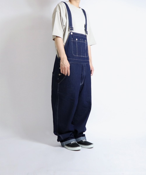 ILL'S(イルズ)の「ILL'S / イルズ デニムオーバーオール(サロペット/オーバーオール・メンズ・ネイビー/サックスブルー/ブルー系その他・M/L)」の11枚目の写真
