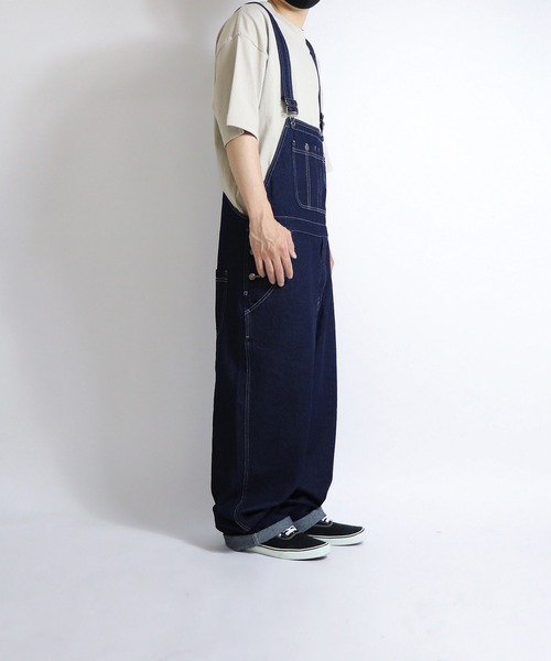 ILL'S(イルズ)の「ILL'S / イルズ デニムオーバーオール(サロペット/オーバーオール・メンズ・ネイビー/サックスブルー/ブルー系その他・M/L)」の12枚目の写真