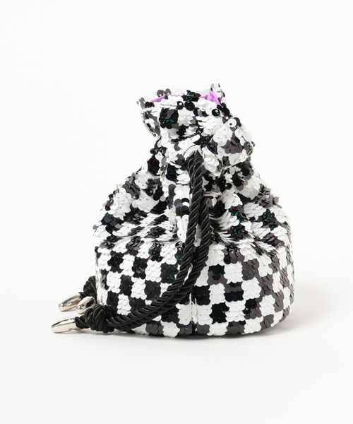 Ray BEAMS（レイビームス）の「Casselini × Ray BEAMS / 別注 キラキラ 巾着 ポーチ（ポーチ・レディース・その他/その他1・ONE SIZE）」の5枚目の写真