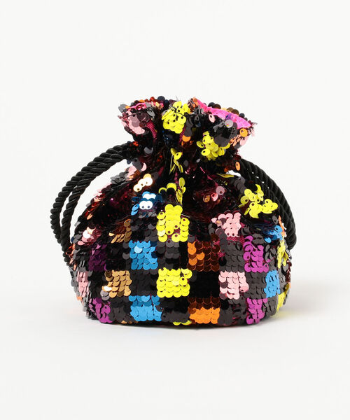 Ray BEAMS（レイビームス）の「Casselini × Ray BEAMS / 別注 キラキラ 巾着 ポーチ（ポーチ・レディース・その他/その他1・ONE SIZE）」の13枚目の写真