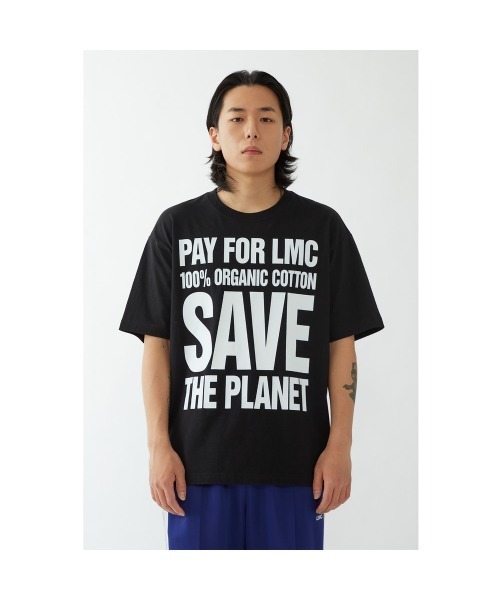 LMCの「SAVE THE PLANET ORGANIC TEE（Tシャツ/カットソー・メンズ・ブラック/ホワイト・M/XL/S/L）」の12枚目の写真