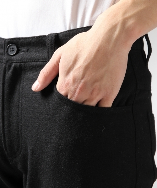 HARE（ハレ）の「ストレッチフラノスリムパンツ【HARE】（その他パンツ・メンズ・ブラック/グレー/ネイビー・SMALL/LARGE/MEDIUM）」の11枚目の写真