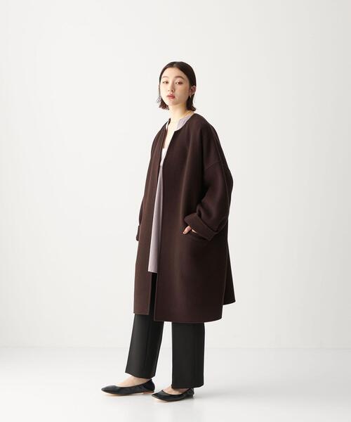 CITEN（シテン）の「＜CITEN（シテン）＞センタープレス フレア パンツ（その他パンツ・レディース・ブラック/ナチュラル/ピンク/ライム・S/M）」の12枚目の写真