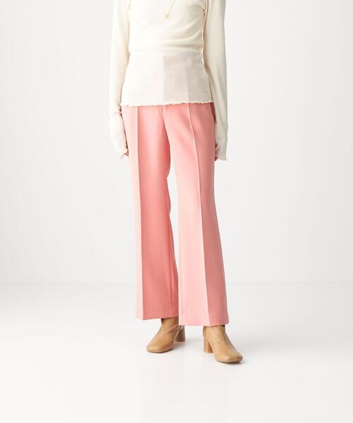 CITEN（シテン）の「＜CITEN（シテン）＞センタープレス フレア パンツ（その他パンツ・レディース・ブラック/ナチュラル/ピンク/ライム・S/M）」の19枚目の写真