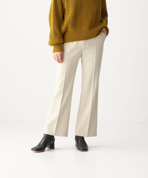 CITEN（シテン）の「＜CITEN（シテン）＞センタープレス フレア パンツ（その他パンツ・レディース・ブラック/ナチュラル/ピンク/ライム・S/M）」の22枚目の写真