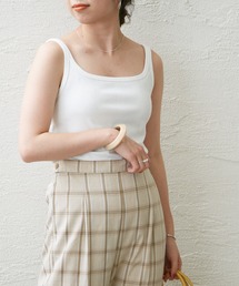 ランダムリブタンクトップ