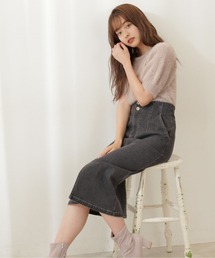 PROPORTION BODY DRESSING | ハイウエストデニムタイトスカート / 1211220908(スカート)