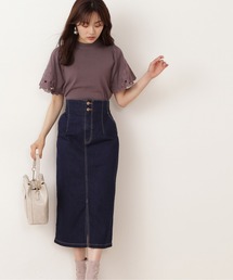 PROPORTION BODY DRESSING | ハイウエストデニムタイトスカート / 1211220908(スカート)