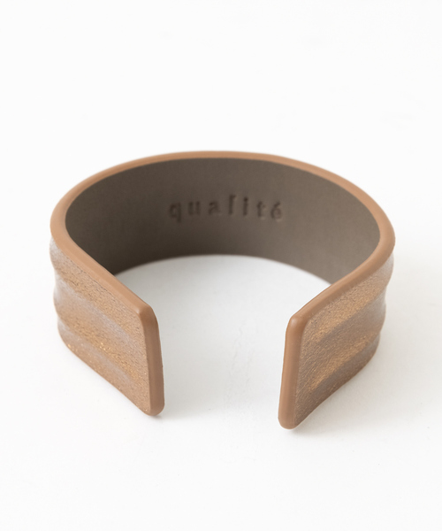 【セール】レザーバングル（バングル/リストバンド）｜qualite（カリテ）