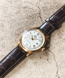 オリエント/ORIENT オートマチック スキップ ローマレザー