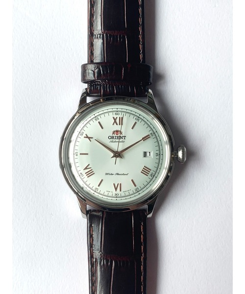 ORIENT（オリエント）の「オリエント/ORIENT オートマチック スキップ ローマレザー（アナログ腕時計・メンズ・ゴールド/シルバー・FREE）」の8枚目の写真