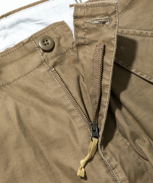 Munsingwear Grand-Slam（マンシングウェア　グランドスラム）の「ジャーマンコード　ミリタリーパンツ（カーゴパンツ・メンズ・ブラウン/ネイビー・S/M/L/XL）」の7枚目の写真