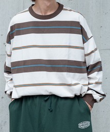 【1周年記念アイテム】レトロボーダーロンT