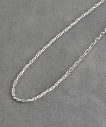 【ISOLATION / アイソレーション】SV925 Twist Mix Chain Necklace/ツイストミックスチェーン マンテルネックレス
