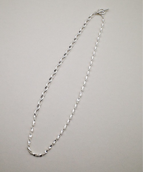 ISOLATION（アイソレーション）の「【ISOLATION / アイソレーション】SV925 Twist Mix Chain Necklace/ツイストミックスチェーン マンテルネックレス（ネックレス・レディース・シルバー/シルバー系その他/ゴールド系その他/ゴールド/シルバー系その他3/シルバー系その他2・43cm）」の14枚目の写真