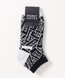 PEARLY GATES（パーリーゲイツ）の「【PEARLY GATES】ステッカー柄 アンクルソックス (LADIES)（ソックス/靴下・メンズ）」