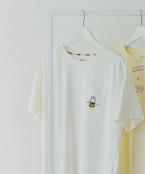 studio CLIP(スタディオクリップ)の「缶筒ケース付き刺繍ポケットTシャツ〔Dick Brunaコラボ〕(Tシャツ/カットソー・レディース・その他1/その他2/その他3・FREE)」の2枚目の写真